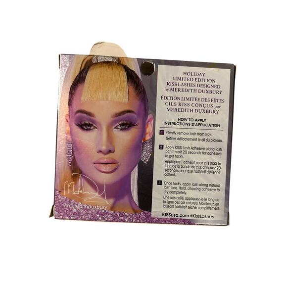 KISS Meredith Duxbury False Eyelashes- Set of 3-New! - Picture 6 of 6